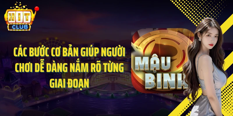 Các bước cơ bản giúp người chơi dễ dàng nắm rõ từng giai đoạn